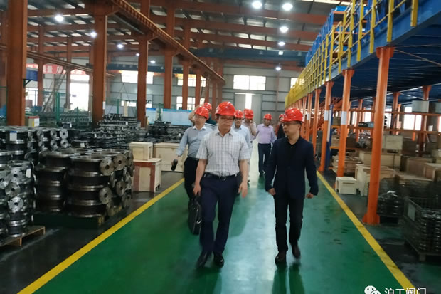 永嘉縣黨政代表團來滬工閥門調研考察(圖2)