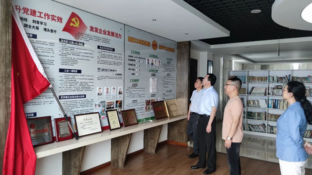 嘉定區政協主席沈華棣調研上海滬工閥門廠(圖3)